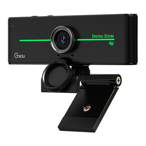 Gsou-cámara web 3840 2160p UHD, webcam de enfoque Manual, 4k, 60fps, usb, 4k, <span class=keywords><strong>pc</strong></span>, con micrófono - Product Image 2