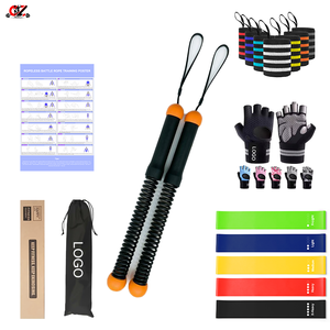 Cuerda de Batalla Sin Cuerdas con Peso para Ejercicio en Casa, Set de Bandas de Resistencia, Cuerda de Batalla Inalámbrica para Entrenamiento HIIT de Bajo Impacto y Aeróbico - Product Image 1