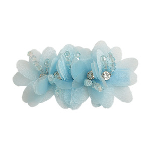 Hebillas de Zapatos con Flores 3D y Cuentas de Cristal, Accesorios de Ropa para Mujer, Primavera 2024, Decoraciones de Tela Tejidas a Mano de Jinhua - Product Image 5