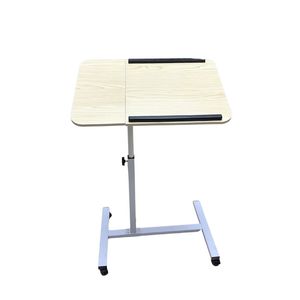Escritorio Rodante de Madera para Portátil con Altura Ajustable, Mesa Móvil para Cama, Mueble de Oficina y Estación de Trabajo - Product Image 3
