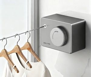 <span class=keywords><strong>Tendedero</strong></span> Retráctil Ahorrador de Espacio para Apartamentos y Balcones Pequeños - Product Image 2