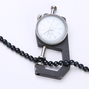 Perles de pierres précieuses naturelles pour la fabrication de bijoux 2096 Agate et minéraux certifiés GIA polis 8 mm de hauteur et 3 mm polis - Product Image 2