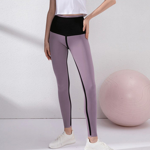 Pantalones Deportivos de Fútbol Sublimados Transpirables de Secado Rápido Ecológicos Personalizados al por Mayor para Mujer, Pantalones de Alta Elasticidad sin Costuras con Efecto Push-Up - Product Image 3