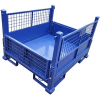 YOUGU Vente chaude, boîte en acier à mailles empilable personnalisée, durable, cage en métal pliable, capacité de 1000 kg