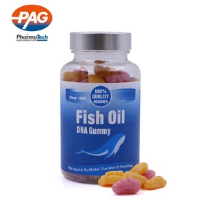Private Label all'ingrosso Oem Hala olio di pesce <span class=keywords><strong>Omega</strong></span> 3 multivitaminico gommoso Dha multivitaminico biotina vitamine gommose - Product Image 1