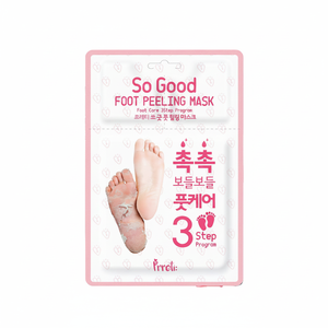PRRETI Korean Baby Foot Heel Patch Exfoliating Peeling Dead Skin Socks Pack 3-<b>Step</b> Program 20g Made in Korea - Product Image 2