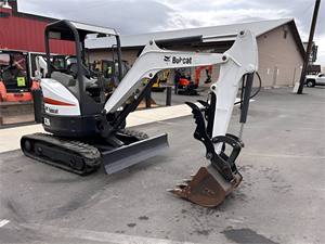 Mini-excavatrice sur chenilles multifonctionnelle d'occasion en bon état, 3,5 tonnes, 2017, BOCCAT E26, mini-excavatrice pour la construction urbaine - Product Image 4