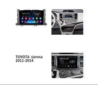 Autoradio Écran Tactile Android 14.0 de 9 Pouces pour Toyota Sienna 2011-2014, Unité Centrale Multimédia avec Carplay