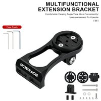 Support multifonctionnel RIDERACE pour ordinateur, support de caméra en alliage d'aluminium, support de chronomètre et de compteur de vitesse pour Garmin Bryton Cateye