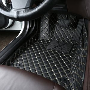 Alfombrilla de coche impermeable de ajuste perfecto con forma de diamante de doble capa de cuero de PVC ecológico para <span class=keywords><strong>Kia</strong></span> <span class=keywords><strong>Rio</strong></span> - Product Image 3