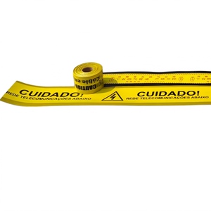 <span class=keywords><strong>Cinta</strong></span> <span class=keywords><strong>de</strong></span> precaución <span class=keywords><strong>de</strong></span> alta visibilidad <span class=keywords><strong>negra</strong></span> <span class=keywords><strong>y</strong></span> <span class=keywords><strong>amarilla</strong></span> <span class=keywords><strong>de</strong></span> 50 metros para tuberías subterráneas a precio <span class=keywords><strong>de</strong></span> fábrica - Product Image 1