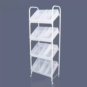 Thân Thiện Với Môi Có Thể Tháo Rời Sắt Và Thép Đứng Nhiều Lớp Bán Lẻ Hiển Thị Giá Cho Cửa Hàng Sử Dụng Cho Người Giữ Dây Và Lưu Trữ - Product Image 1