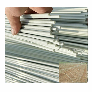Wholesale Price 8mm UV Resistance Fiberglass Nursery/ <b>Tree</b> <b>Stakes</b>/ FRP Pultruded Fiberglass Rod - Product Image 1