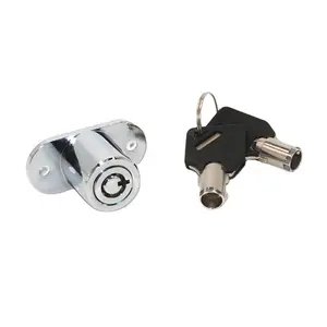Security Pin Code Glazen Schuifdeur Sleutel Cilinder Push Lock