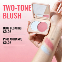 Palette de fards à joues repulpants rose rosé pour maquillage quotidien OEM ODM Logo personnalisé