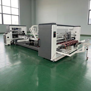 Máquina Automática de Plegado y Encolado de Alta Configuración para Cajas de Cartón Corrugado - Product Image 1