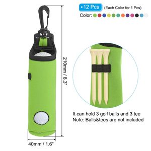 กระเป๋าใส่ลูกกอล์ฟแบบพกพาที่เก็บของได้สำหรับผู้ชายและผู้หญิงกระเป๋าใส่ลูกกอล์ฟแบบทำจากนีโอพรีน - Product Image 3