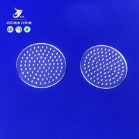 Tubo de Vidrio de Cuarzo Transparente Pulido 99.99% Puro, Ventana de Observación Tengjun TJ-013, Servicios de Corte y Soldadura