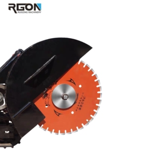 Tốc độ cao DIESEL điện-bắt đầu sàn bê tông cắt Saw Crawler bê tông Saw Cutter cho bán Đường máy cắt - Product Image 2