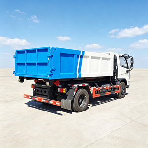 Camión de Basura Foton Revo 4×2 con Gancho Elevador de 12 m³, Camión de Residuos con Brazo de Gancho Desmontable, Camión de Saneamiento con Contenedor Desmontable en Venta - Product Image 6