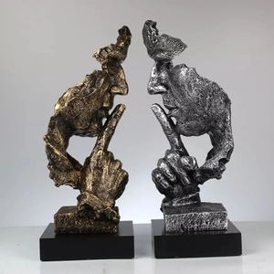 Dekorasi Rumah Kreatif Vintage Patung Seni Resin Harga Pabrik Ornamen Kerajinan Resin Vintage Unik - Product Image 5