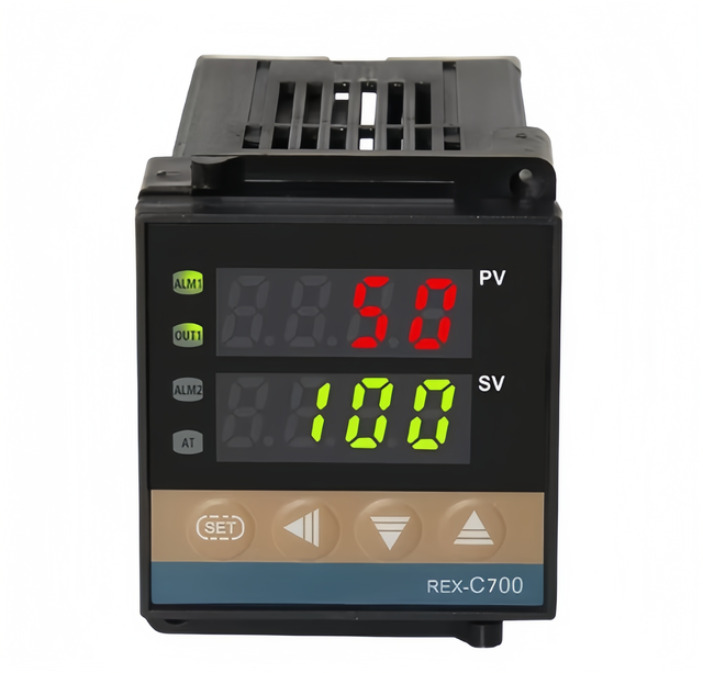 0-1300C Temperature Controller with Intelligent Digital Display Is Adjustable for K-type Thermocouples