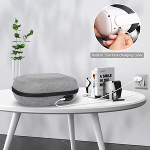 Étui de charge VR pour Oculus <span class=keywords><strong>Quest</strong></span> <span class=keywords><strong>2</strong></span> Elite sangle ajustement tête confortable pour Quest2 accessoires de jeu - Product Image 6