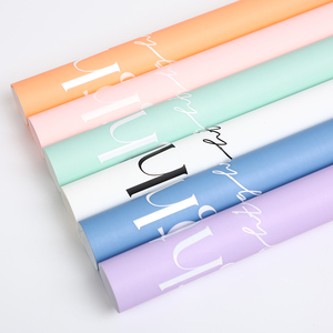 Papel de Regalo para el Día de San Valentín con Diseño de <span class=keywords><strong>Jane</strong></span> <span class=keywords><strong>Eyre</strong></span>, Material Impermeable para Envolver Flores, Material para Manualidades, Empaque para Regalos - Product Image 2