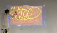 Système de simulation de revêtement VR interactif de qualité industrielle pour la formation en peinture par projection murale en usine