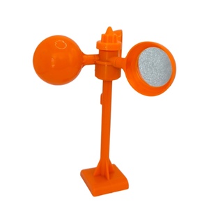 Répulsif à oiseaux rotatif à énergie solaire, écologique, en ABS, réfléchissant, imperméable, orange, pour ferme - Product Image 2