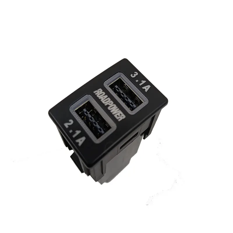 Cocok untuk 22-24 Isuzu d-max mu-x tipe-c pengisi daya mobil USB pengisian cepat