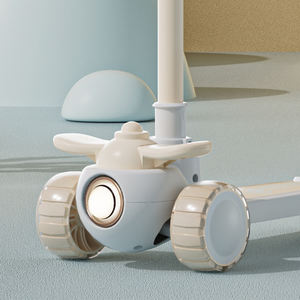 Scooter pour enfants de 5 à 12 ans Jouet <span class=keywords><strong>en</strong></span> plastique léger Sports de plein air Équitation - Product Image 6