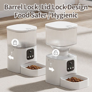 Alimentador Automático para Mascotas de Marca Propia, Dispensador Inteligente de Comida para Mascotas, Comederos de Acero Inoxidable para Mascotas - Product Image 4