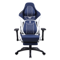 Chaise de jeu inclinable personnalisée de luxe, chaise de jeu ergonomique pour PC, chaise de course pour gamer, chaise de massage en cuir, chaise relevable en cuir PU
