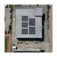 Kit complet de structure de support solaire sans perçage pour système de montage solaire sur toit plat