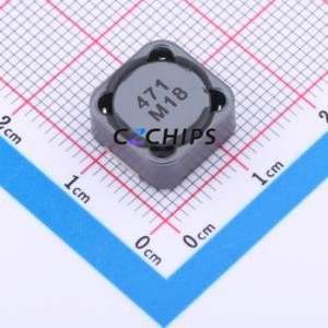 CDRH125L125NP-471MC Power Inductor SMD-4P,12x12mm ( Inductance: 470uH )( Precision: 20% Rated Current: 750mA ) - Product Image 1