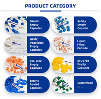 Capsules végétales vides Wecaps de qualité pharmaceutique HPMC, vegan, taille 000 #   Capsules végétales naturelles à 99,9 % de contenu élevé en ingrédients naturels