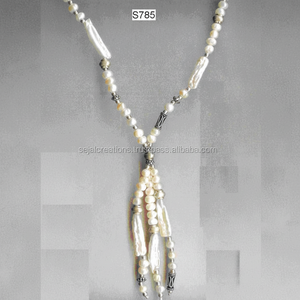 Elegante Collar de plata de ley 925 con piedras preciosas naturales, joyería de lujo para bodas, compromisos, fiestas y regalos - Product Image 1