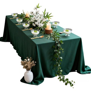 <span class=keywords><strong>Nappe</strong></span> en polyester tricoté, anti-plis, anti-poussière, finition mate, style moderne et minimaliste, pour mariages, banquets, conférences et hôtels - Product Image 5