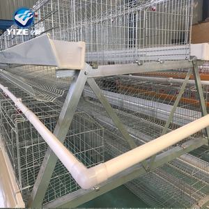 Cages à poulets et à canards fabriquées en Chine comme équipement agricole / <span class=keywords><strong>Cage</strong></span> d'élevage de poulets galvanisée ou revêtue de PVC pour ferme Fabriquée en Chine - Product Image 2