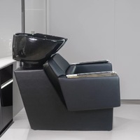 Fauteuil de lavage et de massage professionnel pour salon de coiffure avec bac à shampoing intégré, vente en gros usine