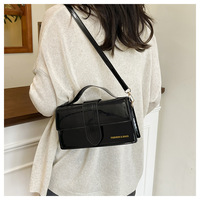Offre Spéciale conception directe d'usine élégant luxe fronde en cuir PU femmes sac à bandoulière marque sacs carrés poignée supérieure petits sacs à main