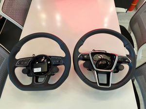Holz-Lenkrad LCD-Taste für Audi A6L S6 RS6 A6 für A4 Avant 2019-2021 Steuerung des LCD-Drehknopfes - Product Image 4