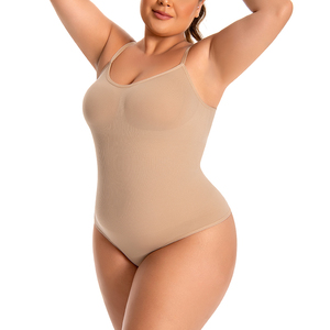 <span class=keywords><strong>JOGOGO</strong></span> Sous-vêtement gainant une pièce pour femme, type camisole, avec taille élastique ajustée, effet string, pour cintrer la taille et rehausser les hanches - Product Image 6
