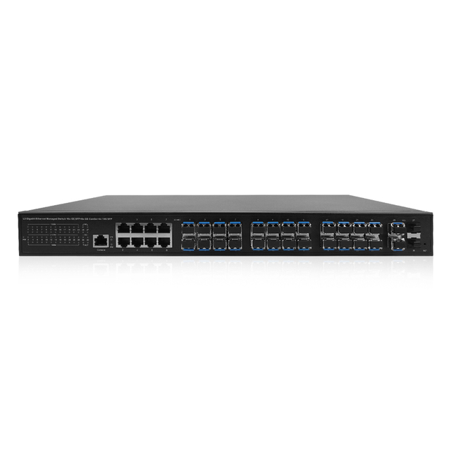 Core Network Switch 12x 10G SFP+ Ports L3 Managed Layer 3 Enterprise Aggregation Switch