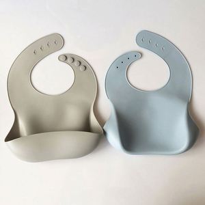 Baberos de Silicona para Bebé OEM y ODM, Fáciles de Limpiar, Cómodos, Suaves e Impermeables, Baberos Personalizados para Bebé - Product Image 3