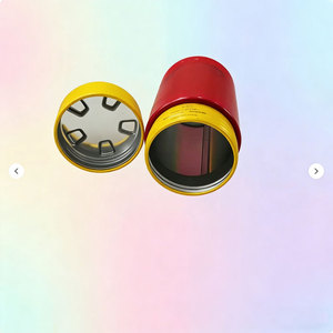 Wholesale Food Grade Metal Air Tight Sealed Round <b>Jar</b> <b>Small</b> Tin Container Can Moisture Protection Children Proof Packaging - Product Image 1