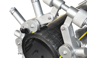 Cortador de Tubos de Plástico Giratorio ECR500PE, Herramienta Manual para Cortar Tubos de PE con Tamaños Seleccionables para Espacios Estrechos, Tubos de 160-500 mm - Product Image 1