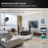 Diskon Besar Versi Amerika Khusus CAT4 OPENWRT Cerdas 4G LTE Router WiFi B66 B71 Mendukung 2.4G Modem USB Nirkabel