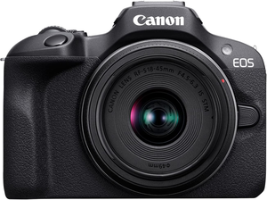 CA R100กล้องมิเรอร์เลส RF-S18-45mm F4.5-6.3เป็นชุดเลนส์, 24.1ล้านพิกเซล CMOS (APS-C) เซ็นเซอร์กล้องมิเรอร์เลส - Product Image 6